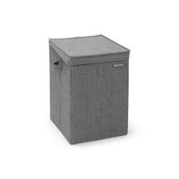 Brabantia Wasbox - 35 liter - stapelbaar - peper zwart 120442