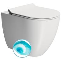 Toilet Closet Swirlflush S-Trap/P-Trap Sapho Pura 36x55 Mat Wit