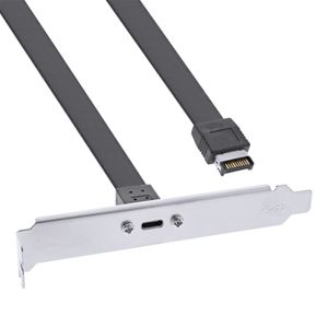 InLine 33446H interfacekaart/-adapter Intern USB Type-C