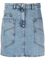 MOSCHINO JEANS minijupe en jean - Bleu - thumbnail