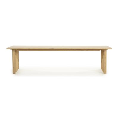 Eleonora Eettafel 'Jake' Eiken, 300 x 100cm, kleur Naturel
