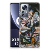 Xiaomi 12 Pro | Siliconen hoesje | met foto Badges