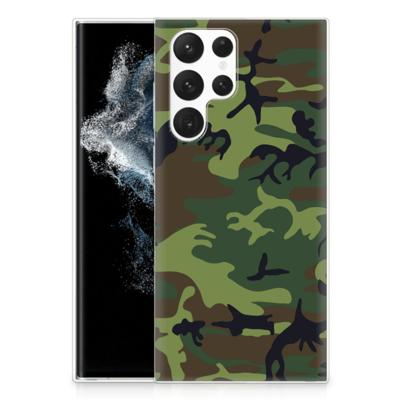 Samsung Galaxy S22 Ultra | TPU bumper | Army Dark