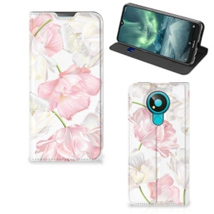 Nokia 3.4 Smart Cover Lovely Flowers