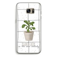 Kamerplant op vensterruit: Samsung Galaxy S7 Edge Transparant Hoesje