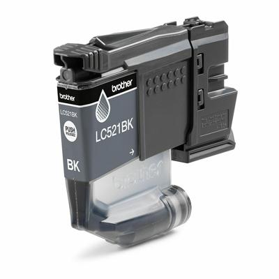 Originele inkt cartridge Brother LC521BK Zwart