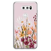 Painted wildflowers: LG V30 Transparant Hoesje