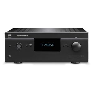 NAD: T 758 V3i Surround receiver - Zwart