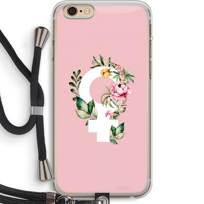 Venus: iPhone 6 PLUS / 6S PLUS Transparant Hoesje met koord