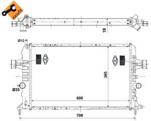 Nrf Radiateur 53442