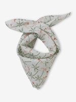 Personaliseerbare sjaal met savanneprint voor babyjongens ecru