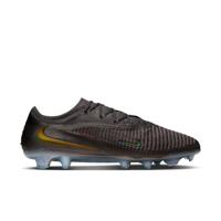 Nike Phantom 6 Low LV8 Elite Gras Voetbalschoenen (FG) Donkergrijs Oranje Multicolor