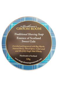 Essence of Scotland scheerzeep Sweet Gale 120gr