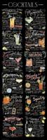 Poster Cocktail 53x158cm