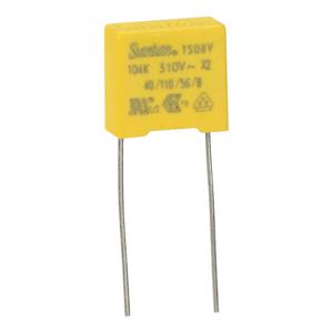 Suntan TS08V0A9104KBB0D0R 1 stuk(s) Foliecondensator 0.1 µF 310 V 10 % 10 mm (l x b) 12 mm x 13 mm