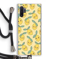 Citroenen: Samsung Galaxy Note 10 Plus Transparant Hoesje met koord