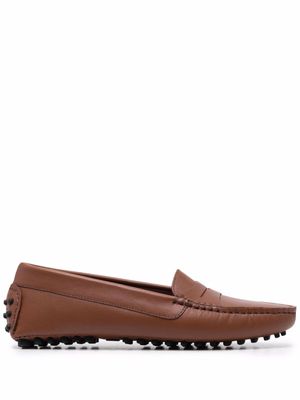 Scarosso mocassins Ashley en cuir - Marron