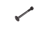 Waelbers Slotbout M6x60mm + Moer M6 zwart - 25 Stuk(s) - 963707.09