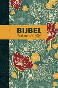 Bijbel (HSV) met psalmen - hardcover bloemen (Hardback)