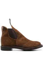 Ralph Lauren RRL bottines chelsea Congress en daim - Marron