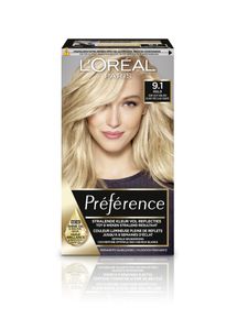 L’Oréal Paris Préférence 9.1 - Zeer Licht Asblond - Haarverf met Color extender