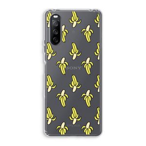 Bananas: Sony Xperia 10 III Transparant Hoesje