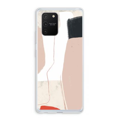 Lava: Samsung Galaxy S10 Lite Transparant Hoesje