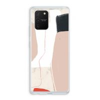 Lava: Samsung Galaxy S10 Lite Transparant Hoesje Lava: Samsung Galaxy S10 Lite Transparant Hoesje