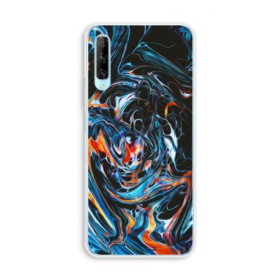 Black Unicorn: Huawei P Smart Pro Transparant Hoesje