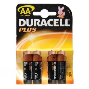Duracell Plus 100 Wegwerpbatterij AA Alkaline