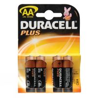 Duracell Plus 100 Wegwerpbatterij AA Alkaline - thumbnail