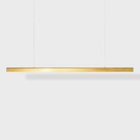 Anour I Model Cordless Aura Hanglamp - 200 cm - Gepolijst messing