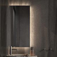 Toiletspiegel Martens & Meijer Dublin 40x90 cm met Indirecte Verlichting 3-Zijde, Beide Kanten te Bevestigen