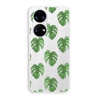 Monstera leaves: Huawei P50 Transparant Hoesje