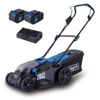 Tosaerba a batteria BC-MP430-X - SET XL2 - taglio 43 cm - SCHEPPACH 20V IXES - con batteria e caricabatteria