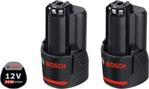 Bosch Blauw Twinpack 12V 3,0 Ah  - 1600A00X7D