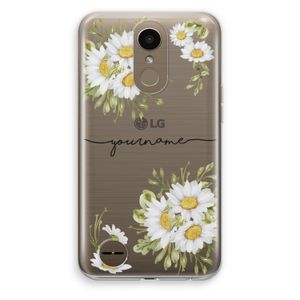 Daisies: LG K10 (2017) Transparant Hoesje