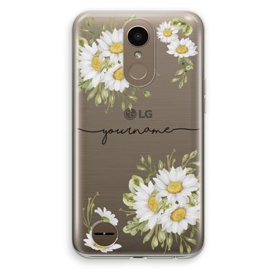 Daisies: LG K10 (2017) Transparant Hoesje
