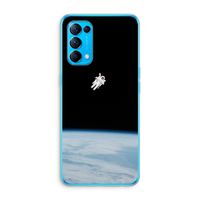 Alone in Space: Oppo Find X3 Lite Transparant Hoesje