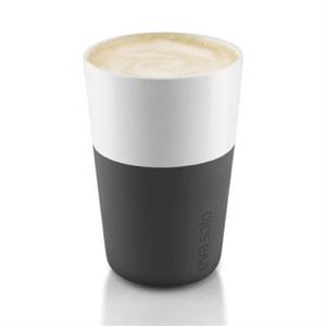 Eva Solo - Latte macchiato mokken , set van 2 Carbon black - Eva Solo