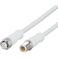 ifm Electronic EVF493 Verbindingskabel Aantal polen (sensoren): 4, 5 Stekker, recht, Bus, recht 2 m 1 stuk(s)