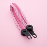 Qibbel Widek snelbinder venture 24" zwarte beugels roze/wit