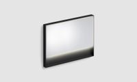Clou Look at Me spiegel met LED-verlichting 110x80cm zwart mat - thumbnail