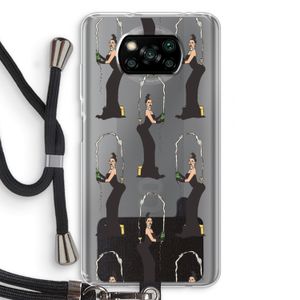 Pop Some Kim: Xiaomi Poco X3 NFC Transparant Hoesje met koord