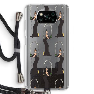 Pop Some Kim: Xiaomi Poco X3 NFC Transparant Hoesje met koord
