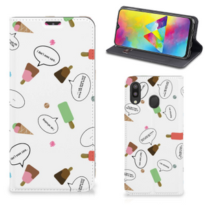 Samsung Galaxy M20 Flip Style Cover IJsjes