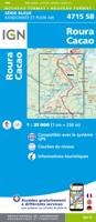 Wandelkaart 4715 SB - Serie Bleue Roura - Cacao (Guyana) | IGN - Institut Géographique National