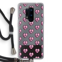 GIRL POWER: OnePlus 8 Pro Transparant Hoesje met koord