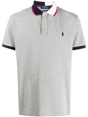 Polo Ralph Lauren polo à logo brodé - Gris