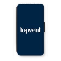 Topvent Navy: iPhone 7 Plus Flip Hoesje